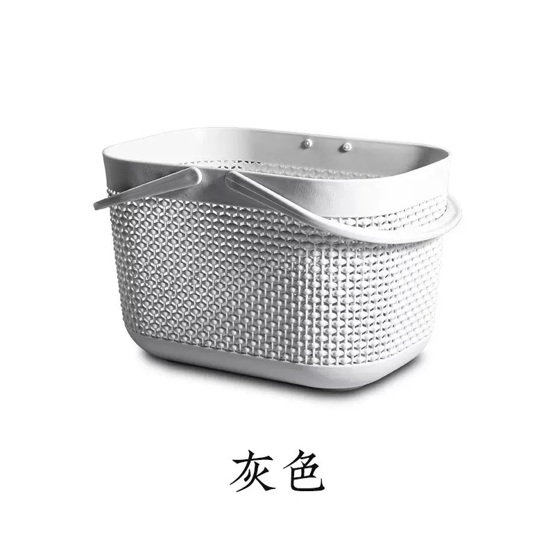 Japanese-style bath sundries portable basket plastic bath storage bath basket wash basket picnic basket wholesale