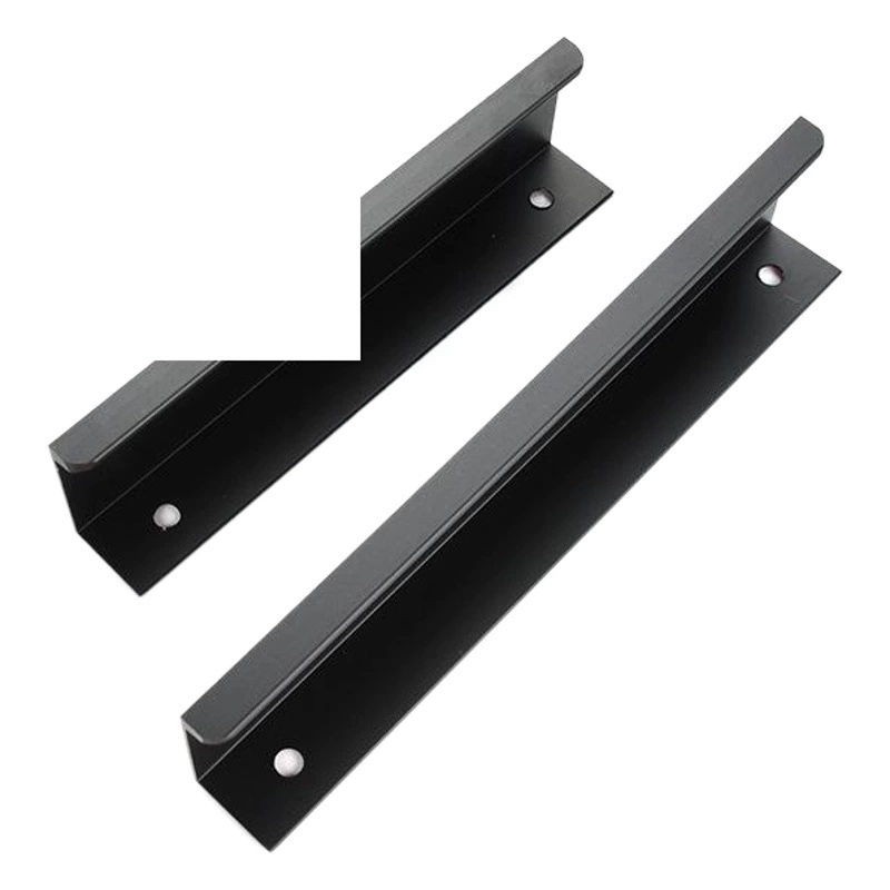 Невидимая ручка с уплотнительной кромкой Удлиненная алюминиевая ручка Современная простая ручка дверного ящика шкафа дверная ручка для ящика шкафа