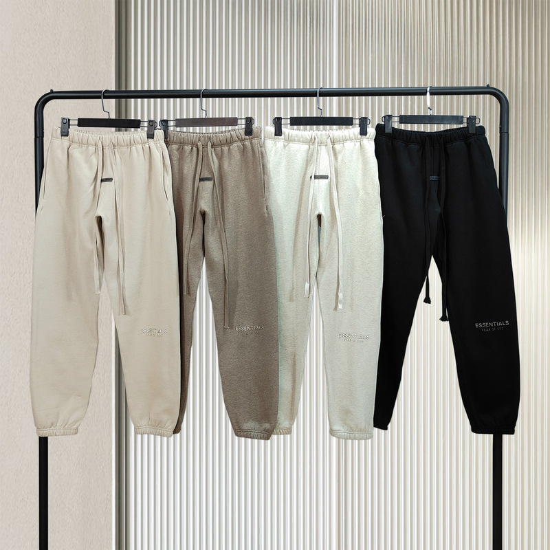 2025 New Wholesale Trendy Brand Fog Essentials Casual Pants Unisex High Street Niche Long Pants