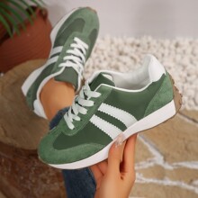 大码小蛮腰老爹鞋女2025春夏新款网红厚底学生休闲鞋运动阿甘鞋女