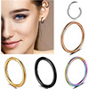 Fashionable nose piercing stainless steel, lip piercing, jewelry, universal earrings, European style