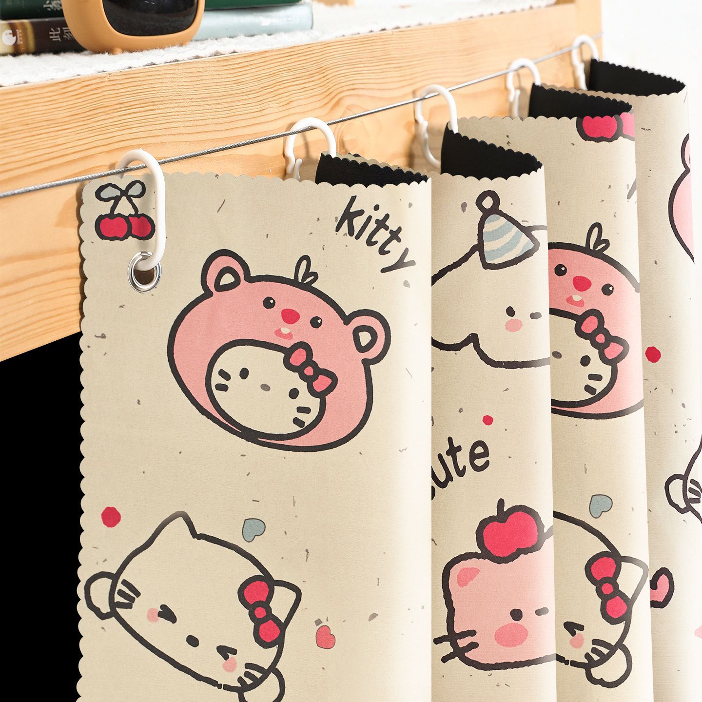 dormitorio de estudiantes universitarios cortina de cama