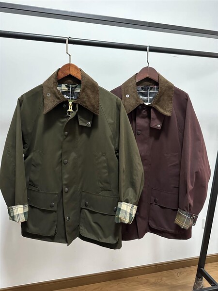 Bar* Japanese version of the classic plaid lapel bedale waxless…