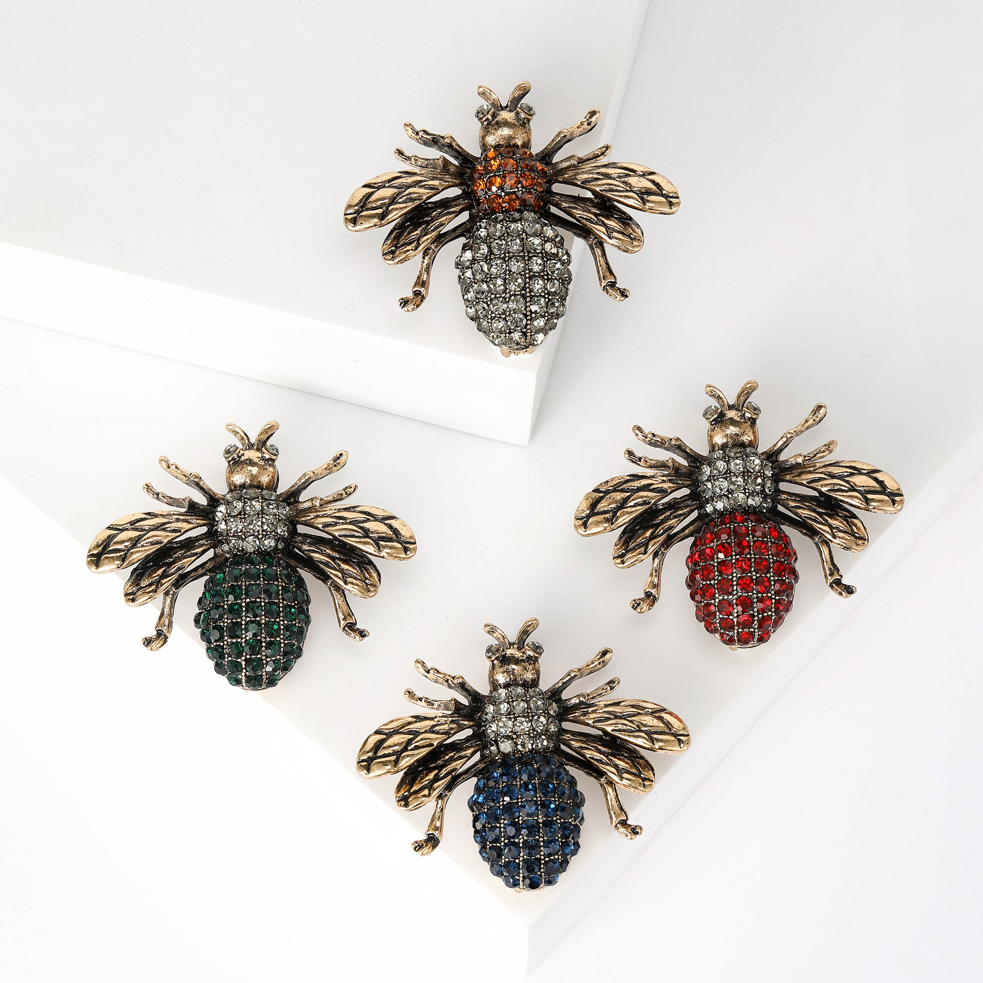 15g Weight Rhinestones Inlay Material Brooches Classification Banquet, Party Occasion Alloy Material All Seasons Season Women's Gender Elegant, Vintage Style Style Elegant Vintage Style Pin Alloy Rhinestones Women's Brooches 无