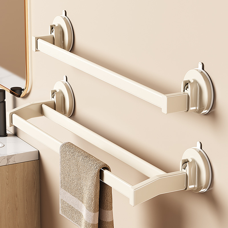 Suction Cup Towel Rack Toilet Non-perforated Bathroom Towel Bar Bath Towel Space Aluminum Wall Hanging Storage Rack Suction Cup Towel Rack Toilet Non-perforated Bathroom Towel Bar Bath Towel Space Aluminum Wall Hanging Storage Rack