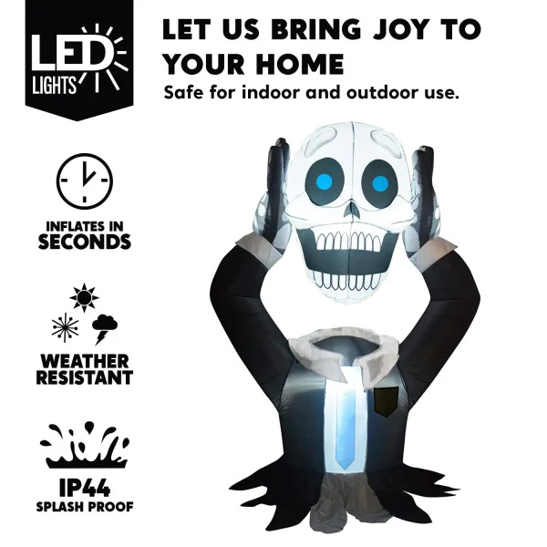 5ft Inflatable LED Groundbreak