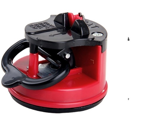 Home Kitchen Steel Sharpening Stone Magnetic Knife Sharpener Adhesive Knife Sharpener with suction cup positioner