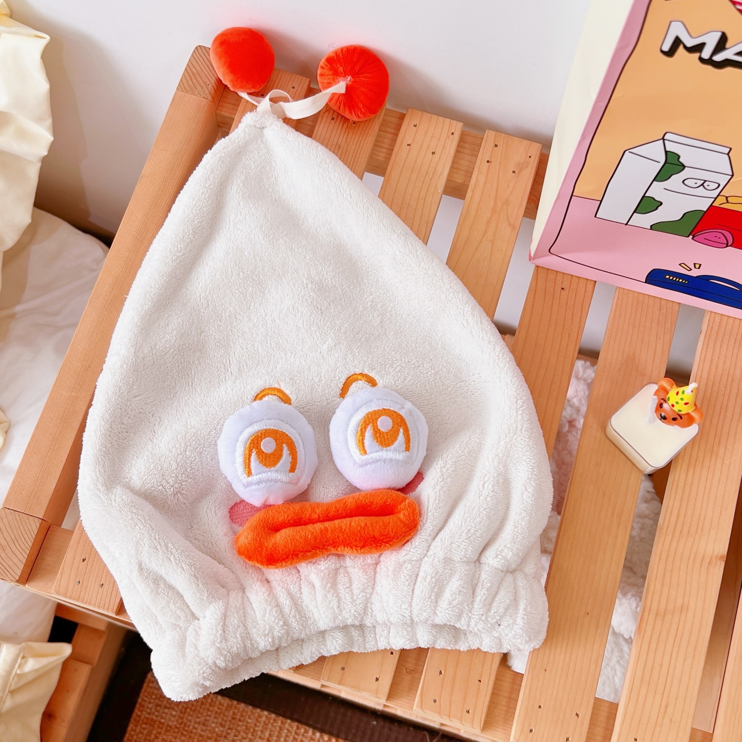 funny big eyes cute quickdrying absorbent towel hair cappicture5