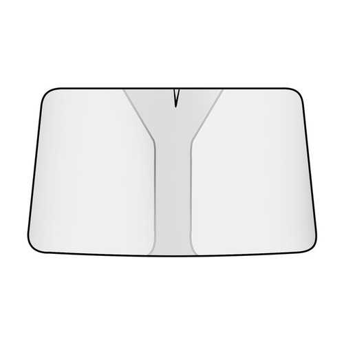 Car sun visor Silver-coated sun visor double circle front shield Titanium silver black plastic sun visor folding sun visor car sun visor