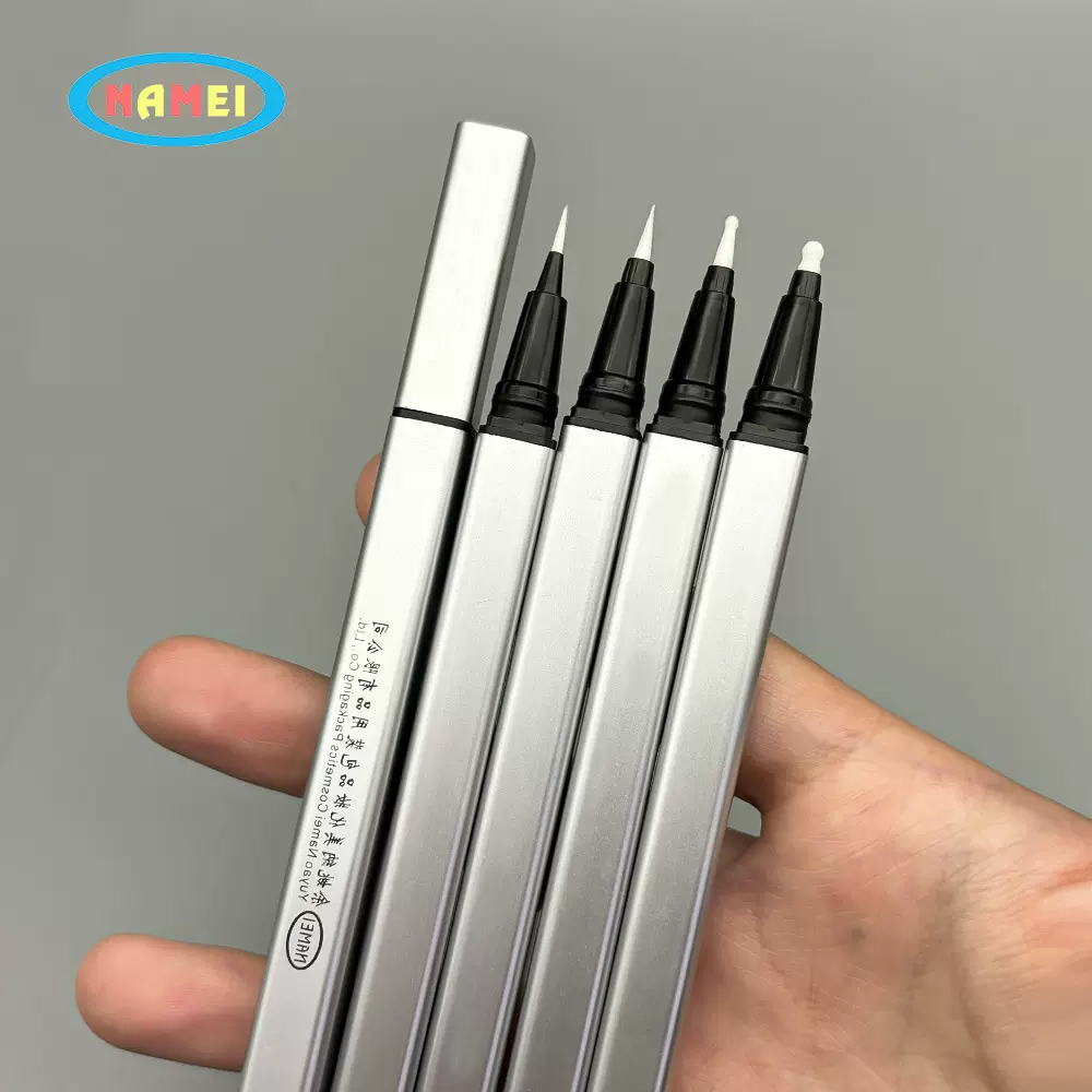 方管眼线笔包材 钢珠款眼线笔空管包装 点痣笔唇线笔眼线液笔包装