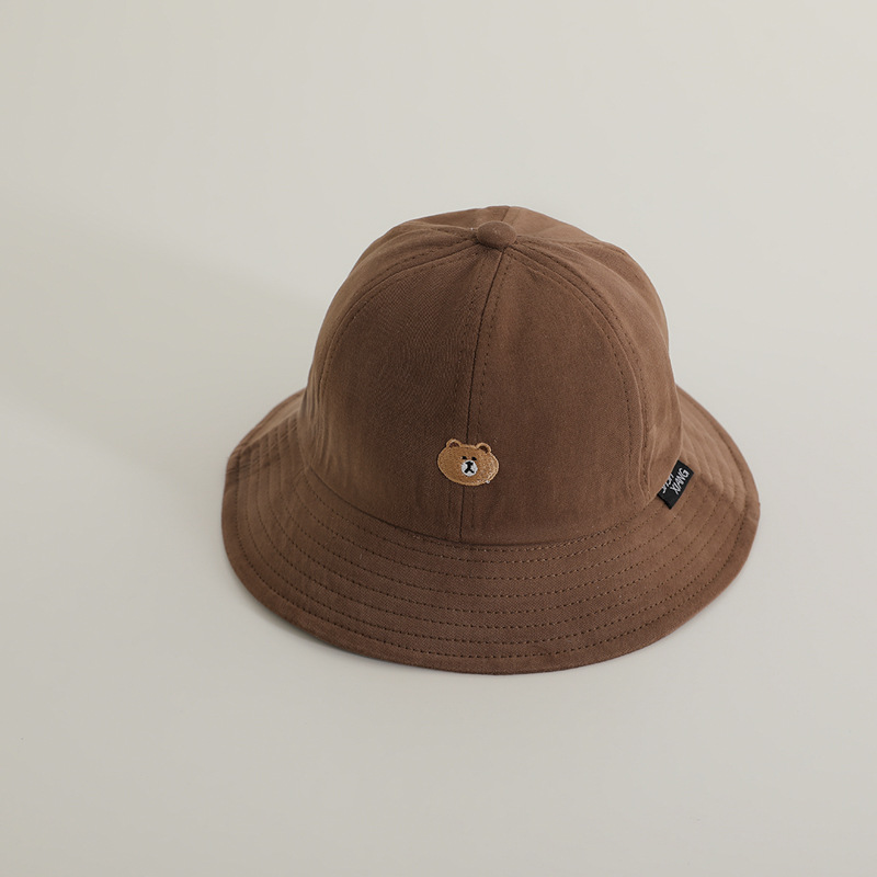 Sombrero bebé para niños primavera y otoño nuevo lindo sombrero pescador sombrero de otoño para niños sombrero de bañera para niños sombrero de sol universal