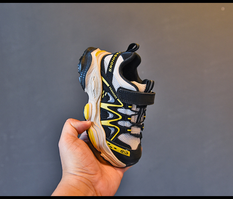 9928 Autumn New Boys' Casual Breathable Sports Girls' Korean Version Middle and Large Children's Running Student Trendy_voghion.com