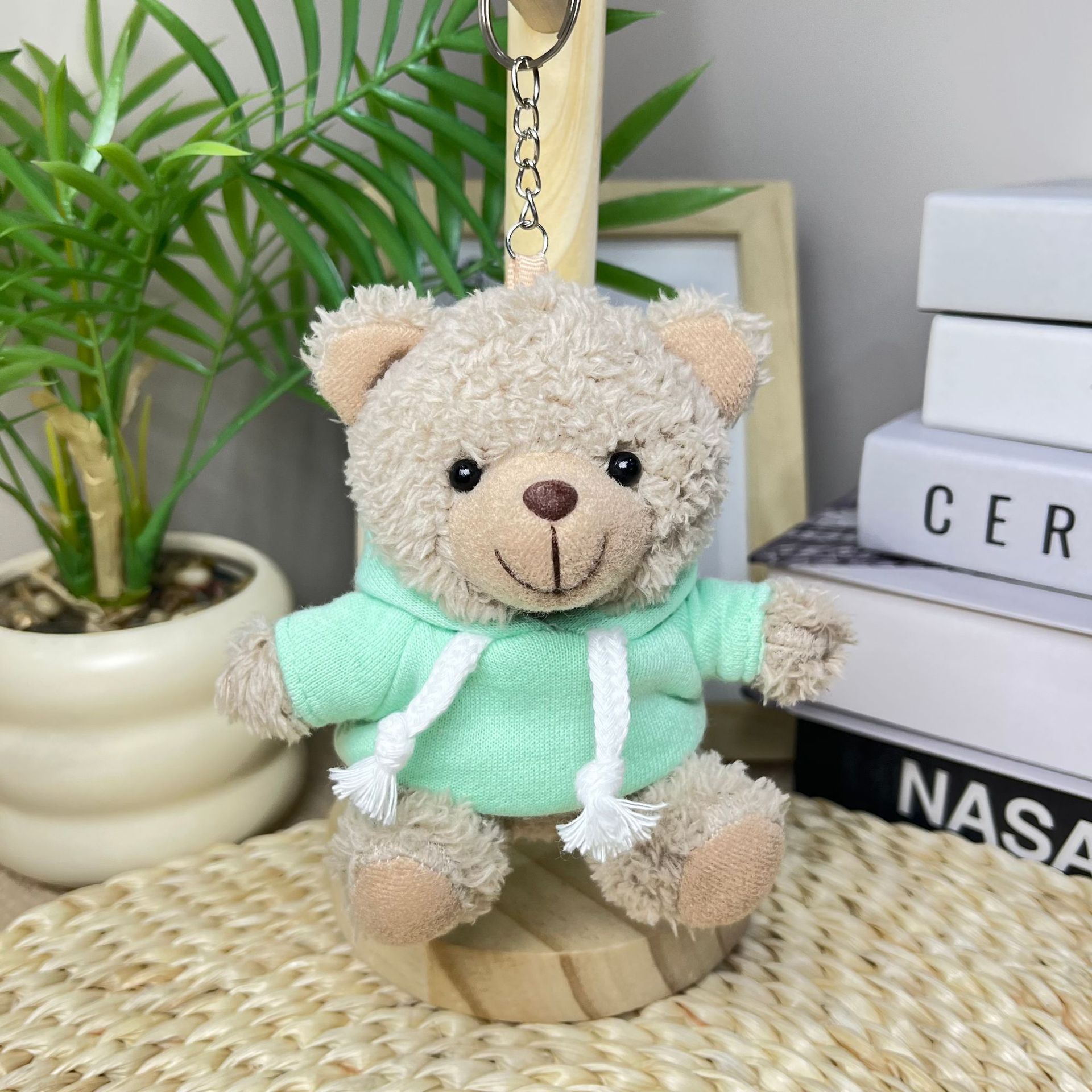 Colgante camiseta Teddy Bear muñeca Teddy Bear muñeca juguetes de peluche temporada de graduación logotipo corporativo regalo muñeca tela