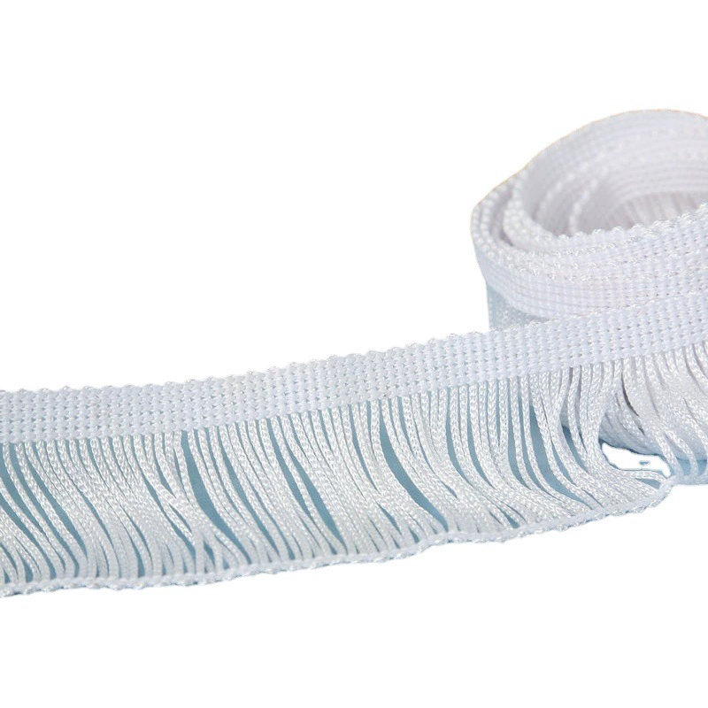 Цвет кисточка кружевной ряд борода полиэстер кружево ручной работы DIY занавески Одежда Постельное белье кружевные аксессуары с кисточками