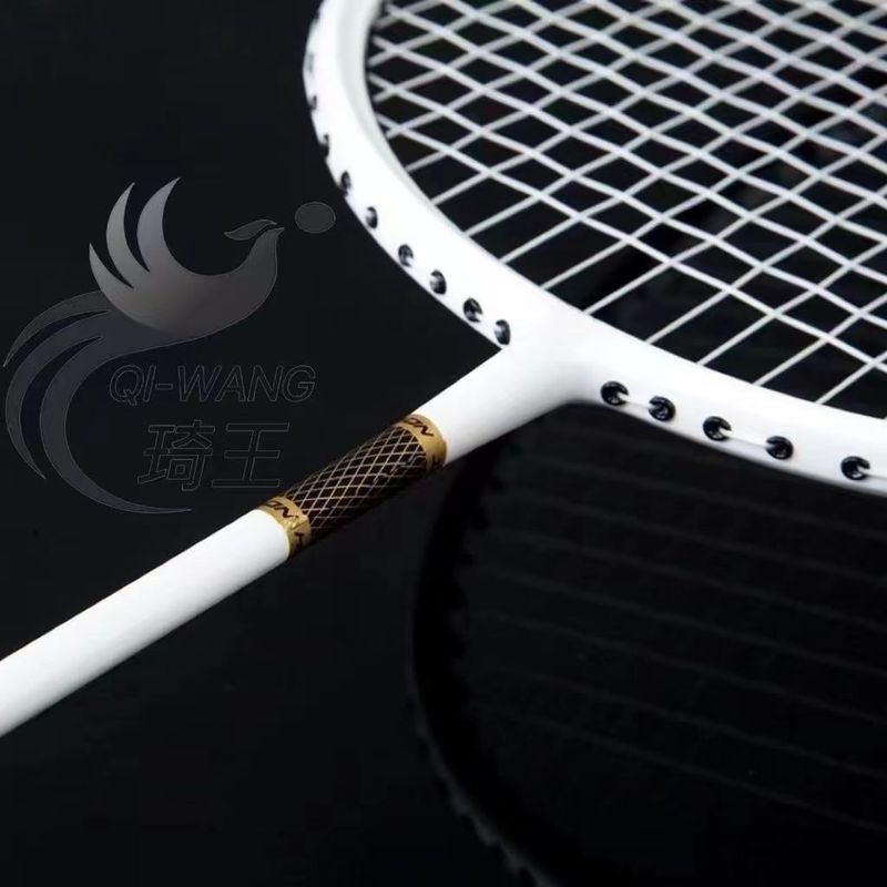 Qiwang 公式サイト 正規品 耐久性バドミントンラケット フルカーボンファイバー 超軽量 4u 耐久性 攻撃型 男女兼用 シングル＆ダブルラケット|undefined