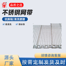 工业不锈钢网带链条驱动运行平稳食品烘干热处理流水线输送网带