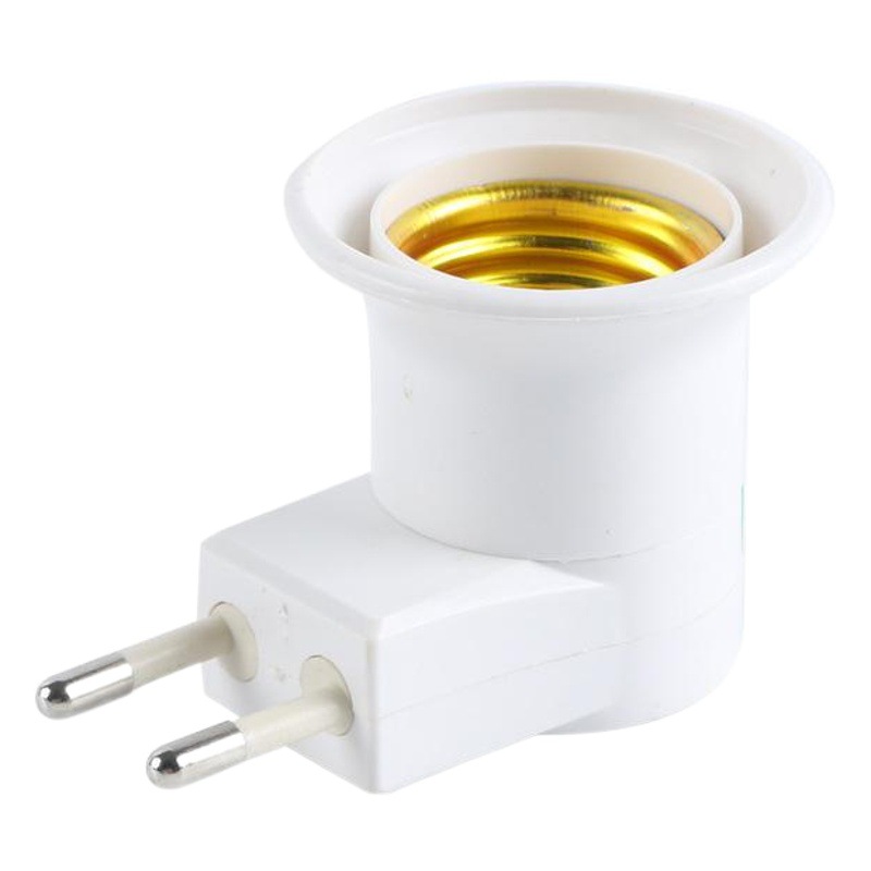 Portalámparas E27 Transfronterizo, Base de Lámpara con Rosca E27, Base de Bombilla E27, Portalámparas Individual con Interruptor