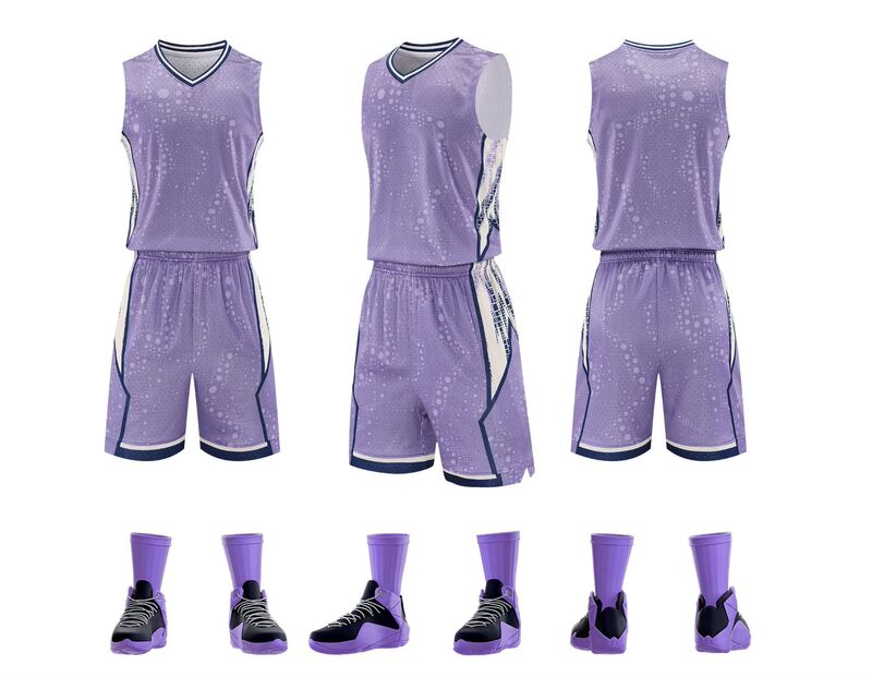 バスケットボールの服のスーツの男性のユニフォームの大学生の試合のユニフォームの服の夏の訓練服のスポーツベストはバスケットボールの服を印刷します。|undefined