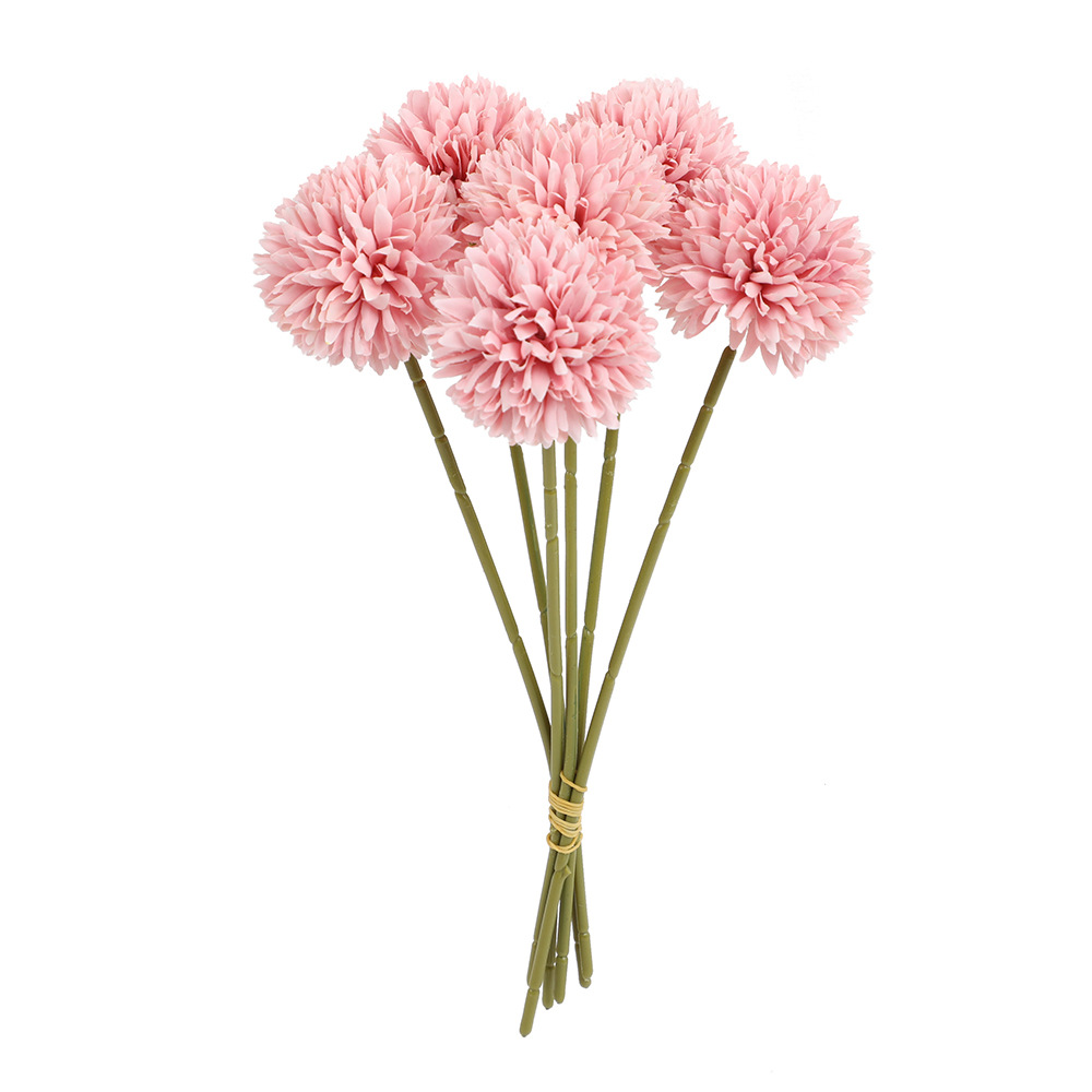 Nordic Style Ins Home Soft Decoration Artificial Flower Dandelion Wedding Flower Artificial Flowers Landscaping Hydrangea Artificial Flower Ornament