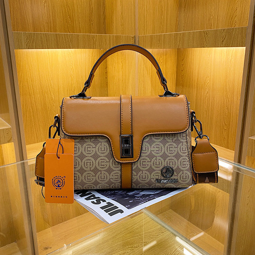  Autumn New Live Fashion Niche Unique Small Square Bag Commuting Shoulder Crossbody Handheld Goddess Bag