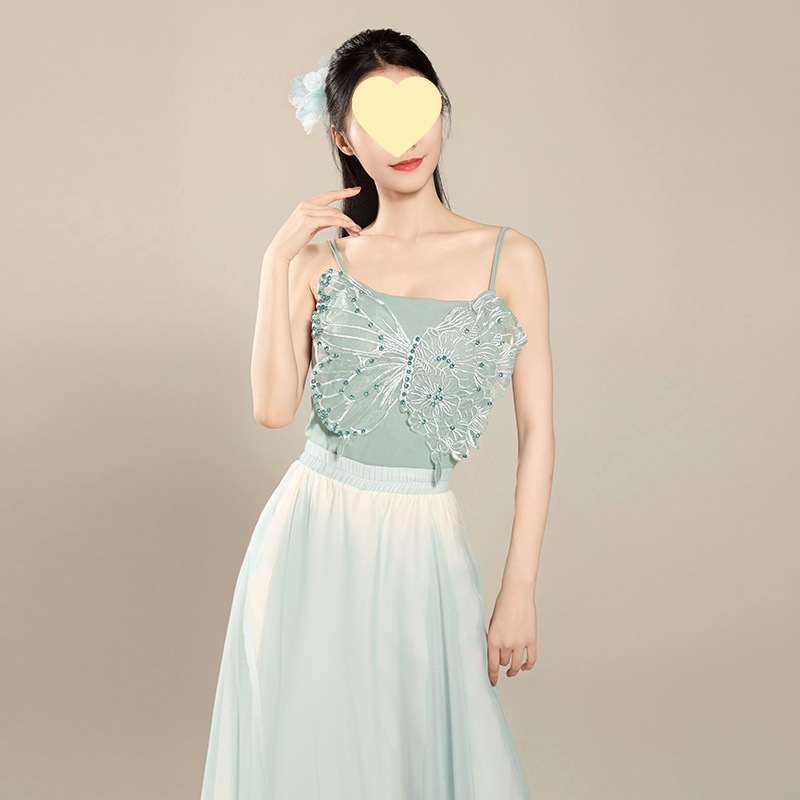 ↤↤↤Butterfly blue sling ↦↦↦