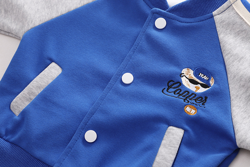 Jungen Cartoon 2022 neuer Baby-Baseballanzug Kinder Herbst zweiteiliges Set_voghion.com