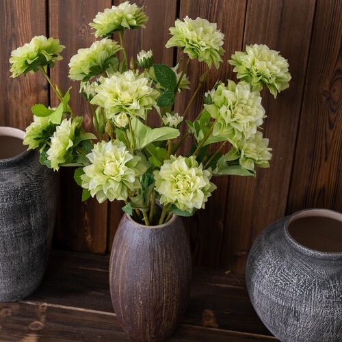 Chrysanthemum Artificial Flower Manufacturer Home Decoration Wedding Handheld Flowers Path Guide Flower Wall Plants Fake Flower DY1-1895