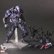 漫动坊动漫 PA改 漫威Marvel 毒液 Venom 蜘蛛侠 可动手办模型