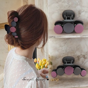 New Korean headdress grip shark hairpin large medium bath hair grip elegant temperament hairpin wholesale