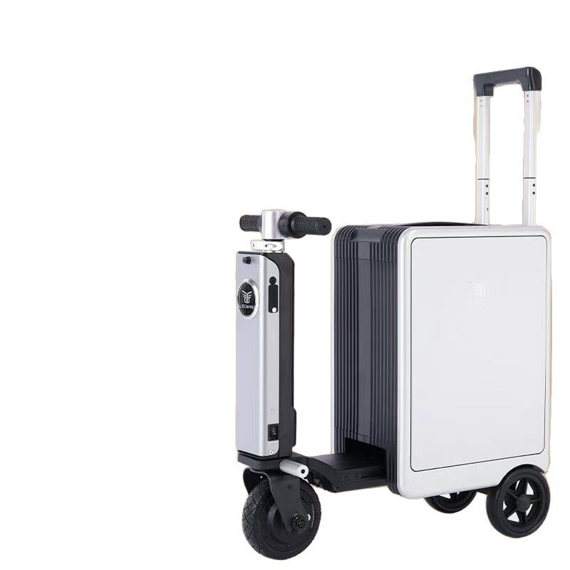 箱の中の古い郭旅の翼の知能の電動のスーツケースの箱のリモコンは飛行機の旅行の電動を急いで筐体に登ります。|undefined