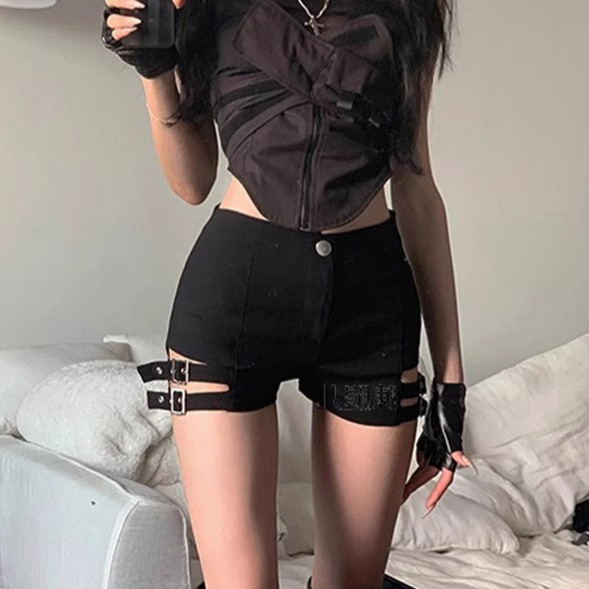 Cross-Border Dropshipping Hot Girl Summer Shorts Women's Jazz Dance Black Motorcycle High-Waisted Pole Dance Elastic Hip-Hugging Hot Pants Cross-Border Dropshipping Hot Girl Summer Shorts Women's Jazz Dance Black Motorcycle High-Waisted Pole Dance Elastic Hip-Hugging Hot Pants