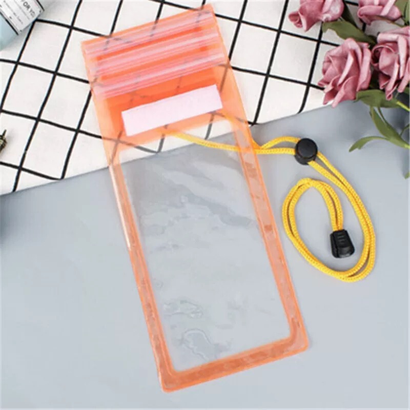 70% off 密閉型ラフティング携帯電話防水バッグタッチスクリーン水泳バッグ水スプラッシュフェスティバルテイクアウト透明ベルクロ防水カバー|undefined