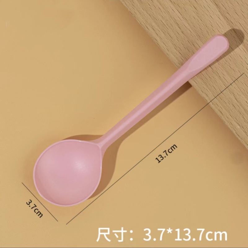 단일 포장 거북이 스푼 핑크 100