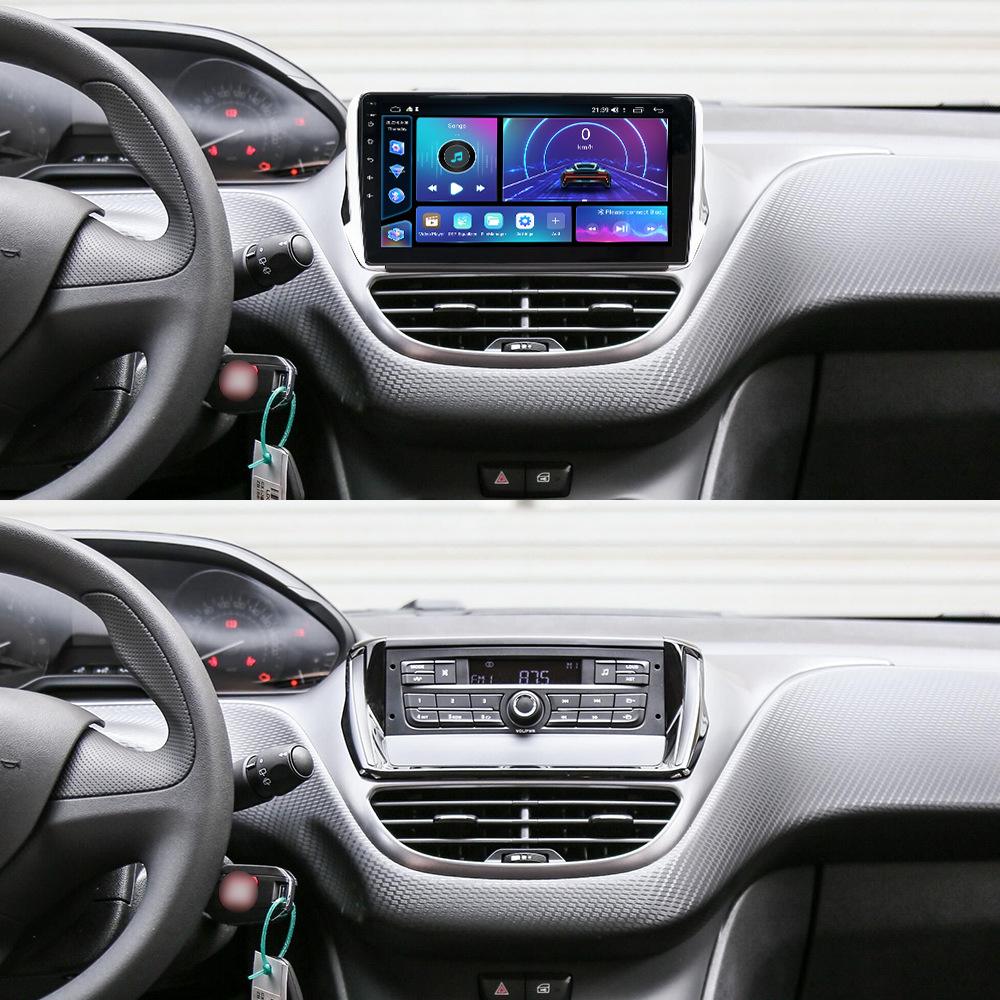 Aplicable a 12 - 18 modelos Peugeot 2008 Android navegación integrada Fang Yitong cuatro núcleos / ocho núcleos motor de coche