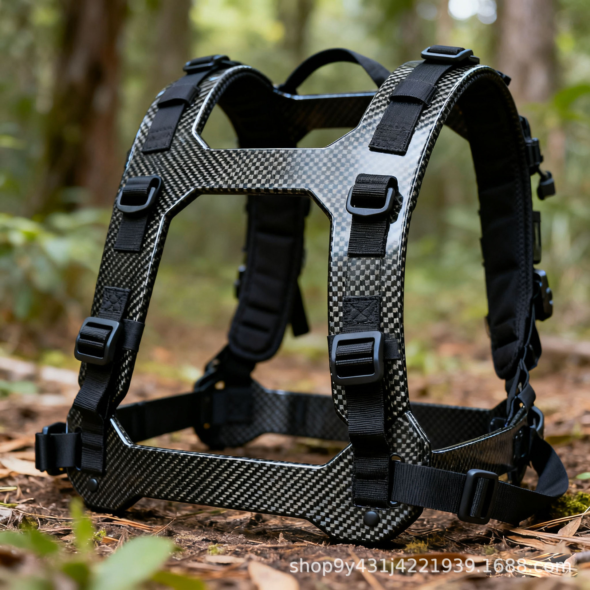 Exoesqueleto militar de fibra de carbono resistente al impacto y resistente al desgaste de rodilla flexible para esqueleto de soldados de combate especial image 4