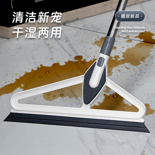 High-Tech Magic Broom Household Silicone Floor Scraper Sweeper Water Scrubber Wholesale Floor Cleaning Gadget Duster Manufacturer