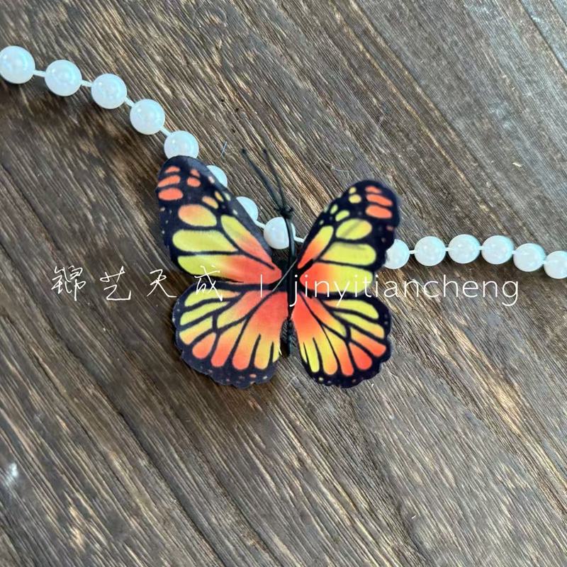 仿真蝴蝶 3d打印蝴蝶小红书爆款diy花朵材 蝴蝶花墙头饰鞋扣装饰|undefined