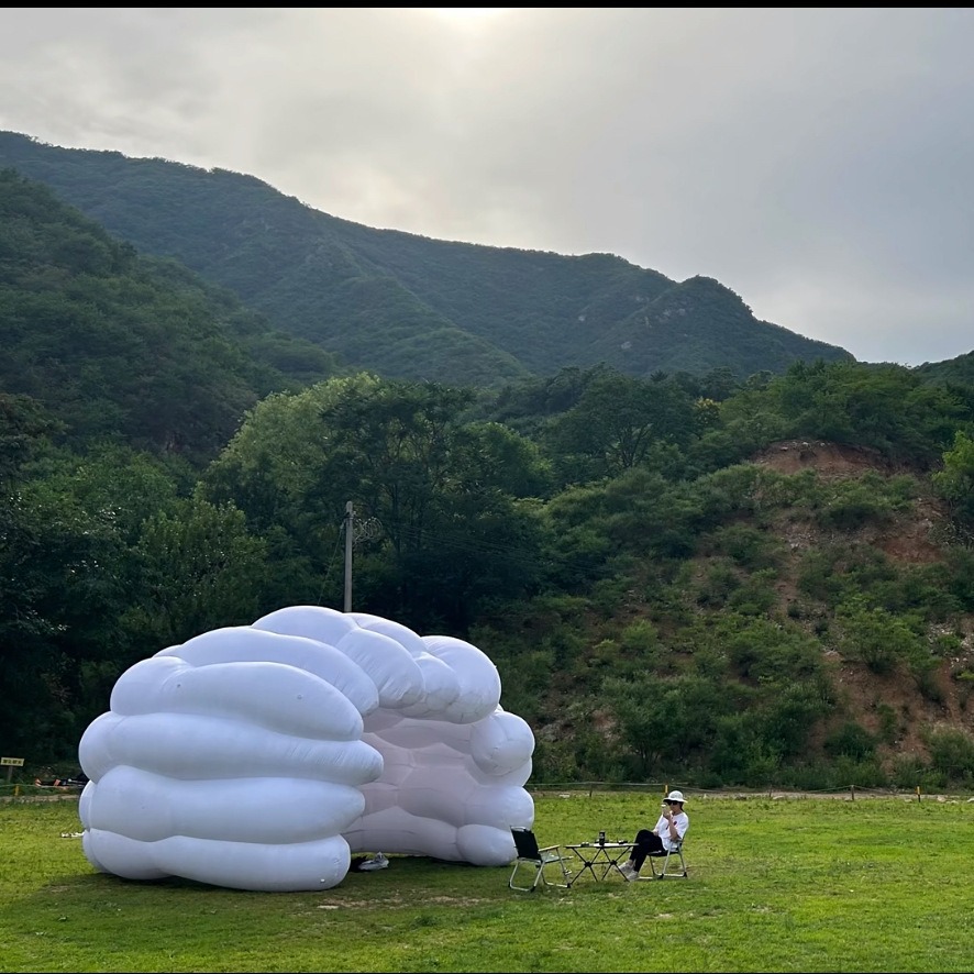Carpa infláble de gran tamaño Carpa médica Actividades de construcción al aire libre Carpa móvil Exposición móvil Carpa de boda
