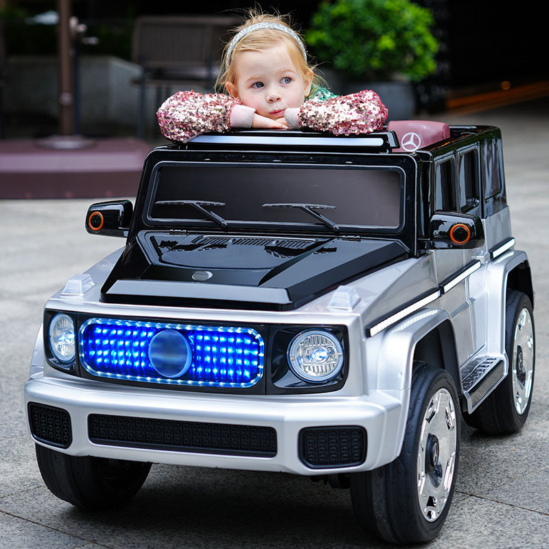 Nuevo coche de juguete eléctrico para niños de cuatro ruedas coche eléctrico recargable de cuatro ruedas coche de juguete de control remoto SWING