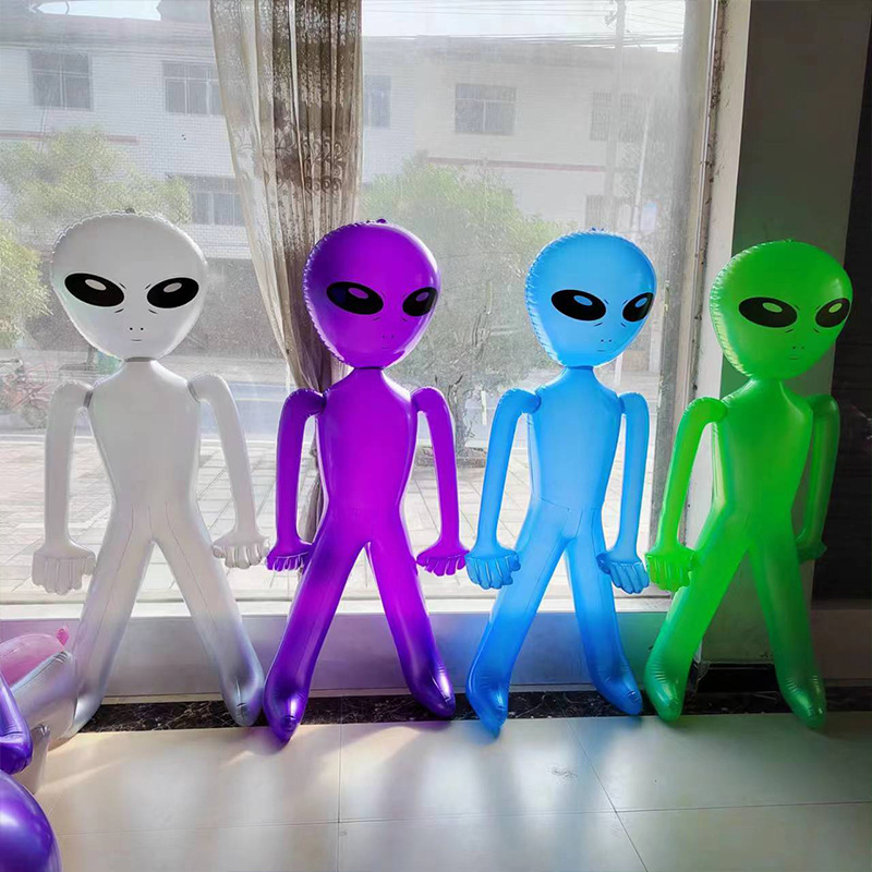国境を越えたpvc空気入れ宇宙人玩具ハロウィーンバー装飾品空気入れ宇宙人広告道具|undefined