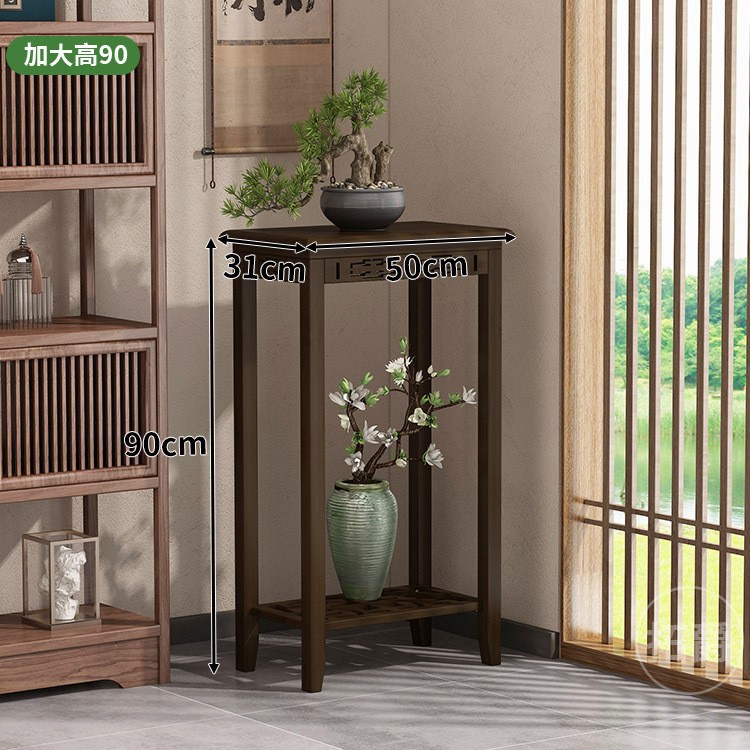 [월넛컬러] 높이 90cm 꽃꽂이 확장형