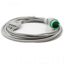 兼容 太空 Spacelabs 90496 心电导联线 监护仪心电线 一体五导