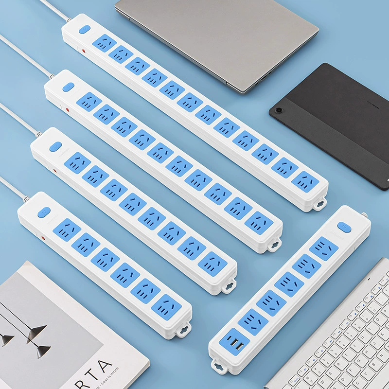 No wire socket official socket 16A engineering multi-hole plug-in board protects industrial plug-in and strip wireless self-wiring