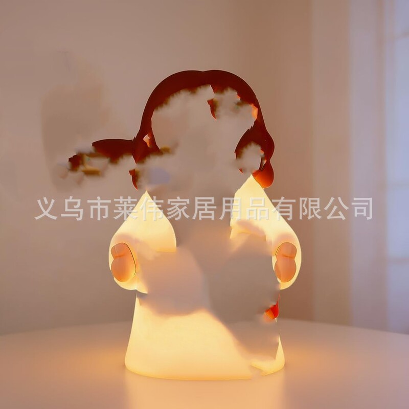 Mini Silicone Lamp Little People Night Light Mini Lamp