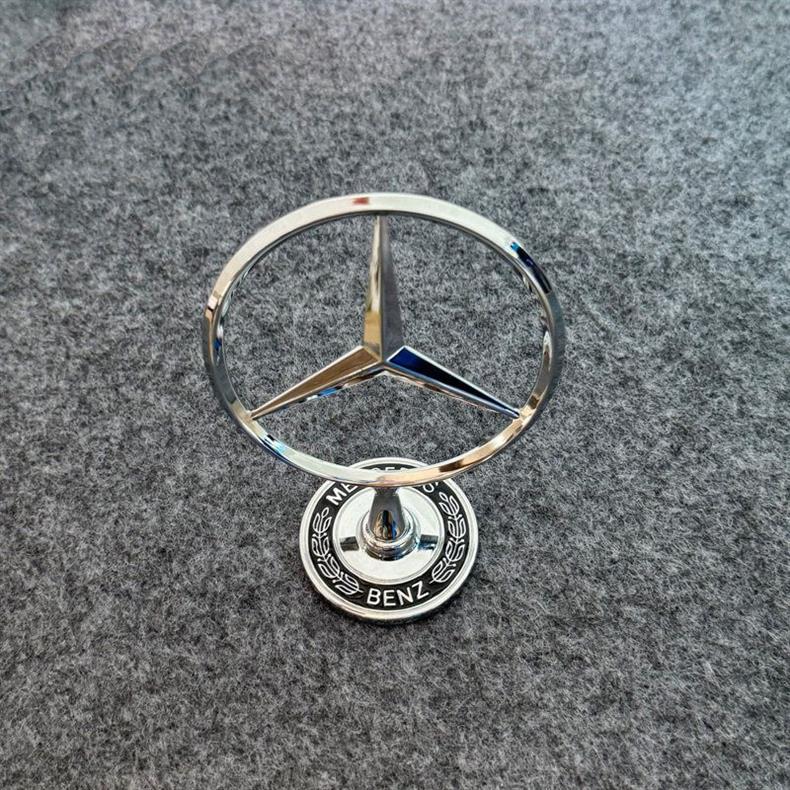 Mercedes-Benz car emblem, A R E C GLC CLA GLE series, front hood metal emblem, Maybach