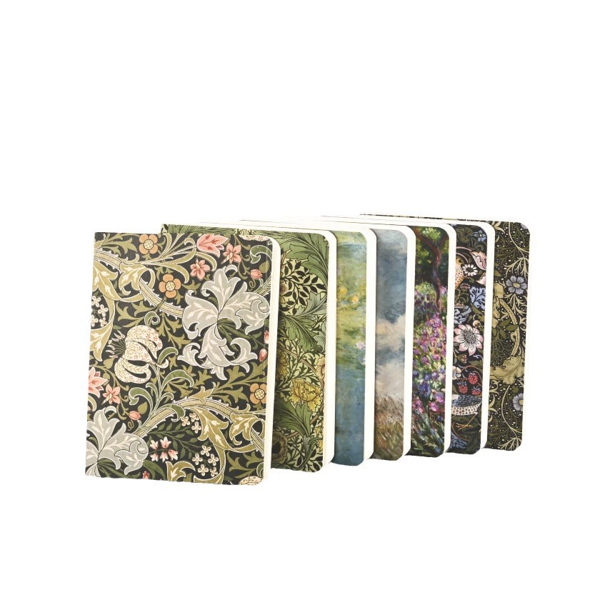 Spot A6 naked book Monet notepad hand ledger record gift student painting gift creative stamp book