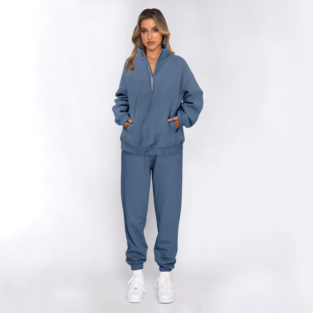 Autumn sports long-sleeve with zipper