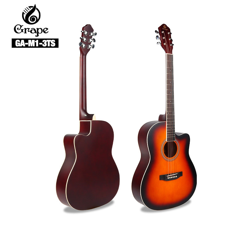 Manufacturer direct-fast GA-M1-39-inch entry-level folk guitar affordable prices and diverse colors 2
