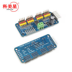 16路pwm/servo/舵取機駆動板コントローラロボットiic pca9685