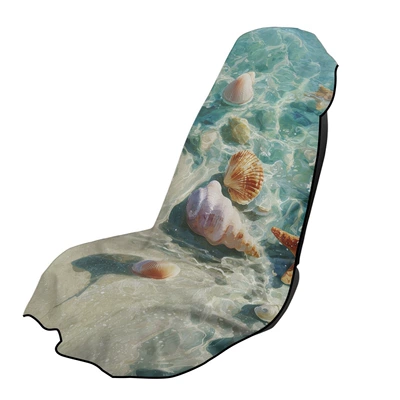 shell beach sports car towel | Universal seat cover